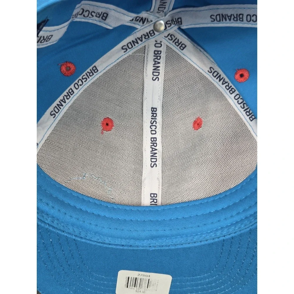 NEW Double Bubble Cap Adjustable White by Brisco